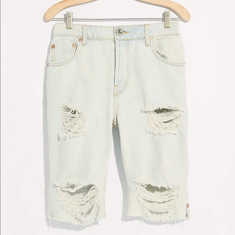 Free People One Teaspoon Truckers Long Short, Brando, sz 23, XS